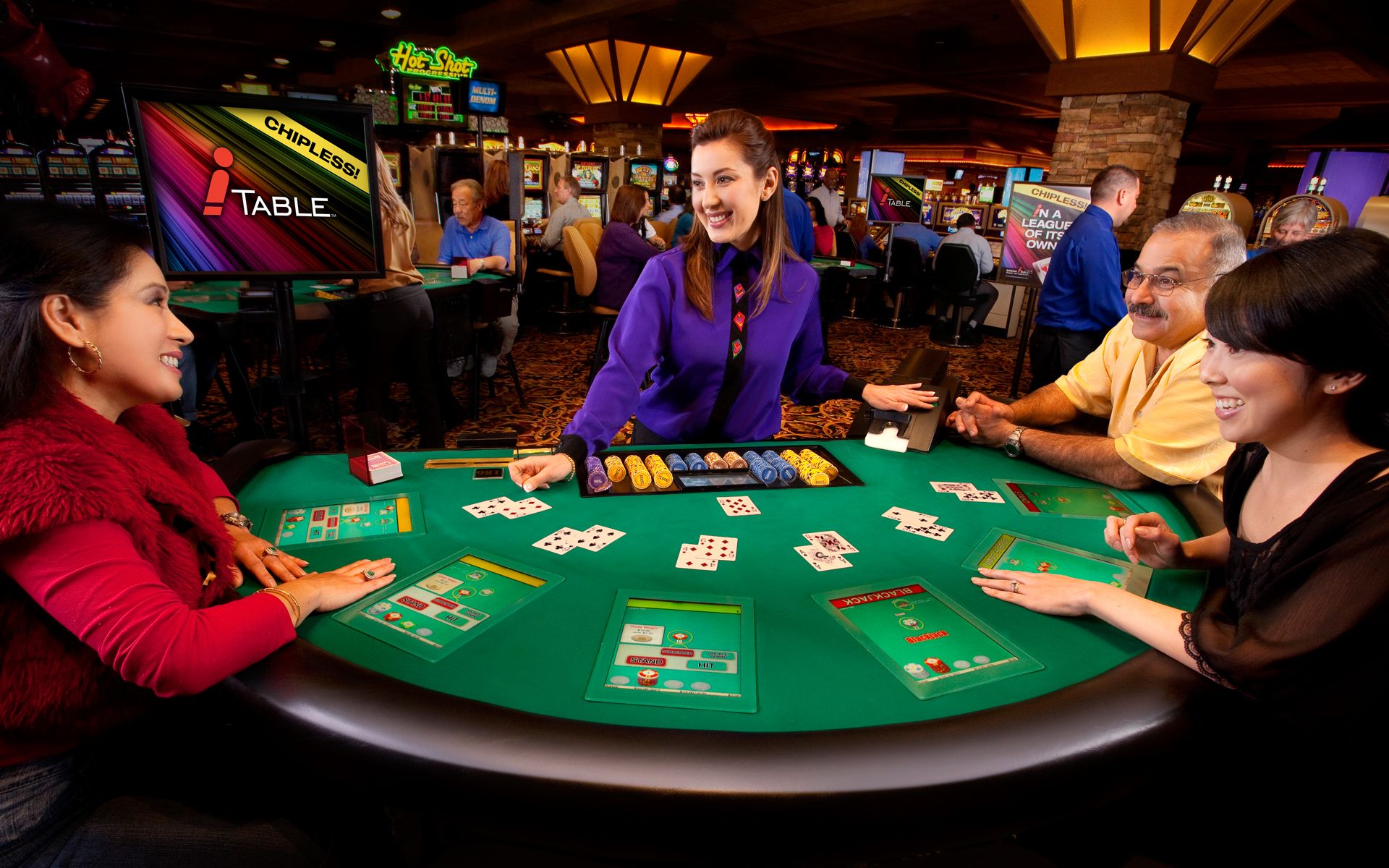 table de poker casino